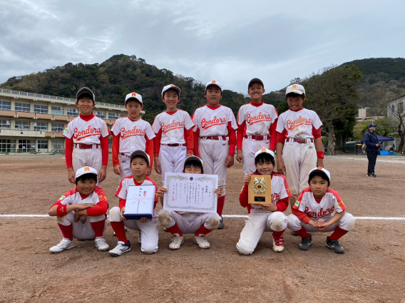 河津ライオンズ旗兼第43回高円宮杯全日本学童マクドナルドトーナメント下田支部大会で準優勝しました